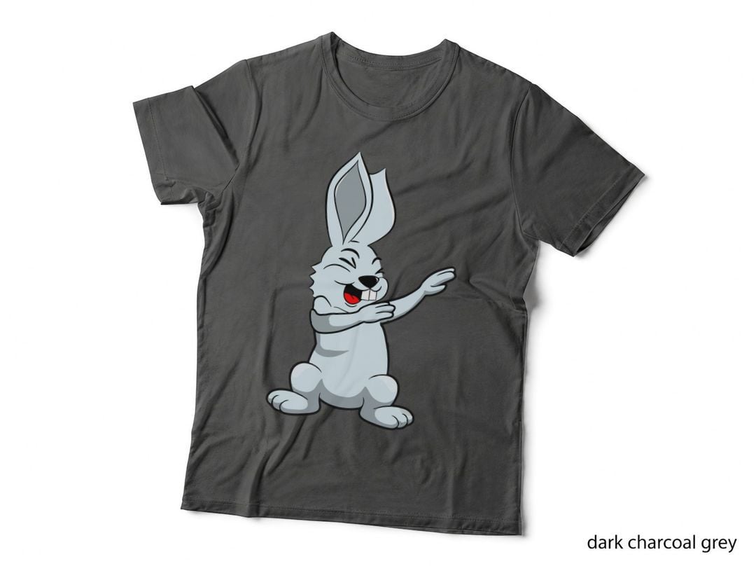 Dabbing Bunny Easter T-Shirt, Easter Bunny Print, Easter Gift Idea