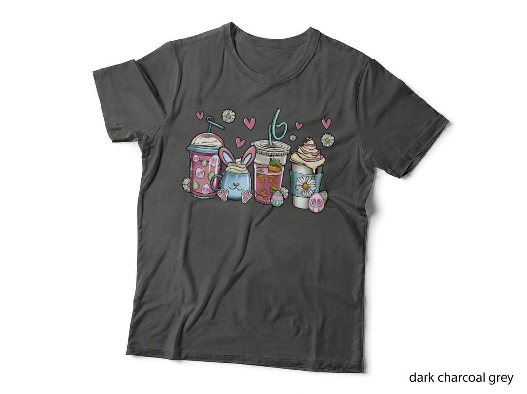 Easter Bunny Coffee Lover Latte T-Shirt, Easter Day
