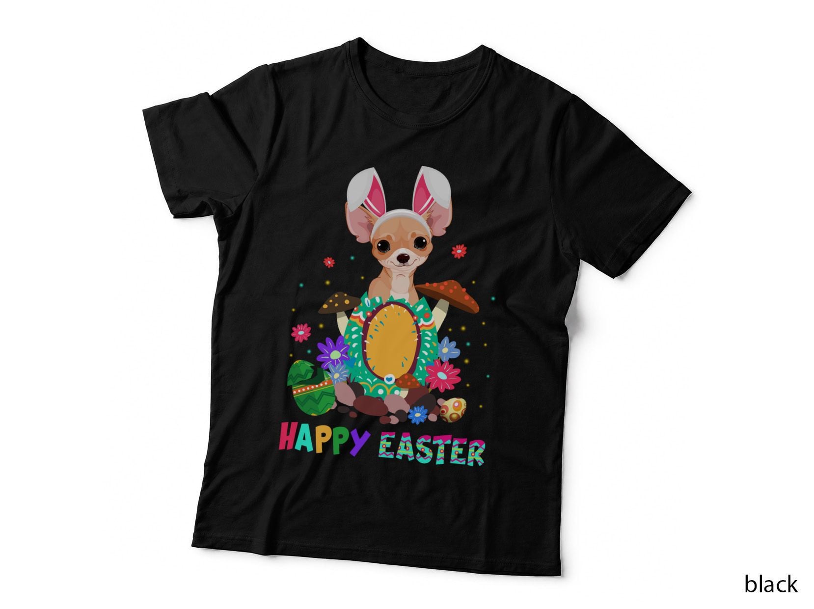 Easter Bunny Dog T-Shirt, Easter Egg Hunt, Pet Lover Apparel