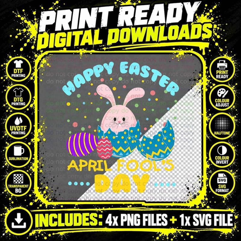 Easter Bunny T-Shirt, Easter Egg Hunt Design, Holiday Fun Png SVG Digital Bundle
