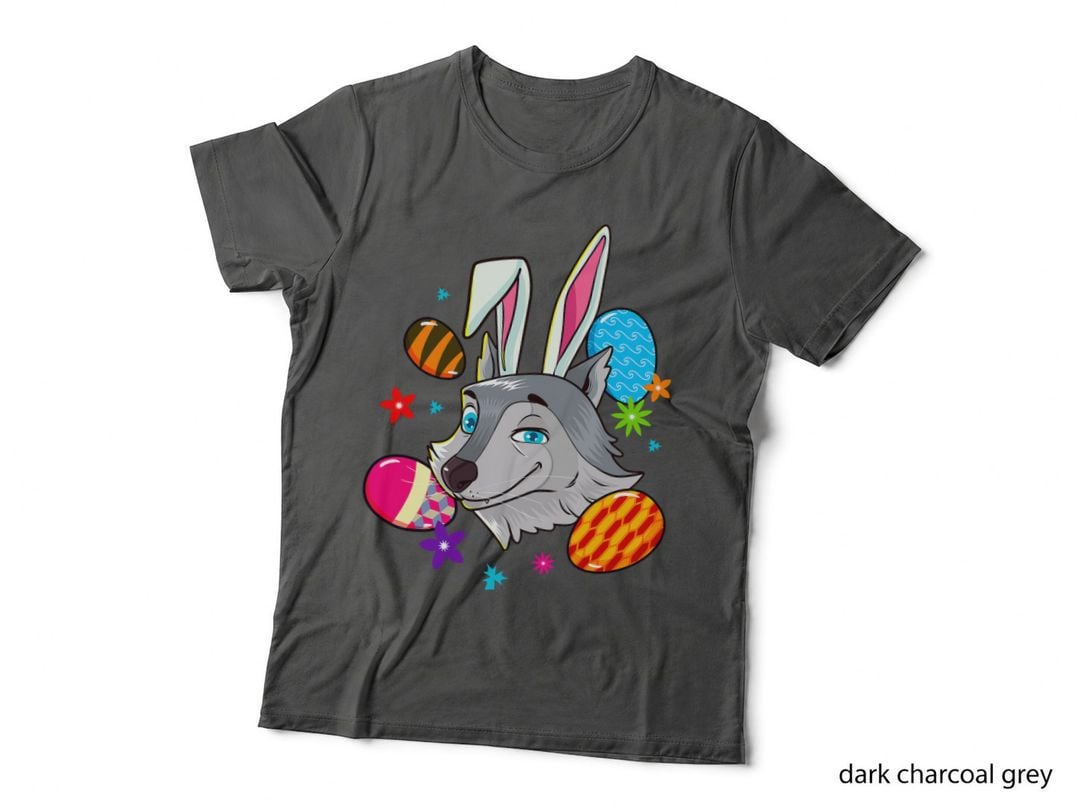 Easter Bunny Wolf Funny Easter Wolf, Easter Gift, Easter, Animal Lover T-Shirt