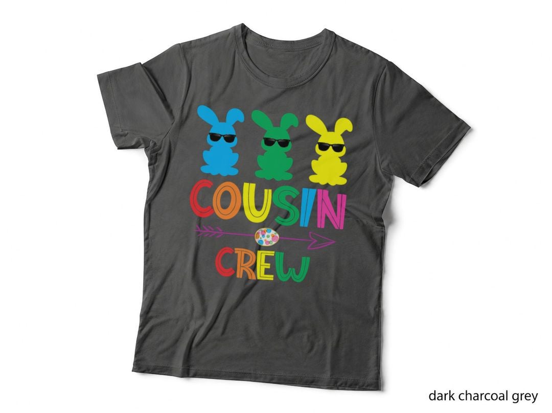 Easter Cousin Crew Bunny Rabbit Cute Matching Easter Day T-Shirt