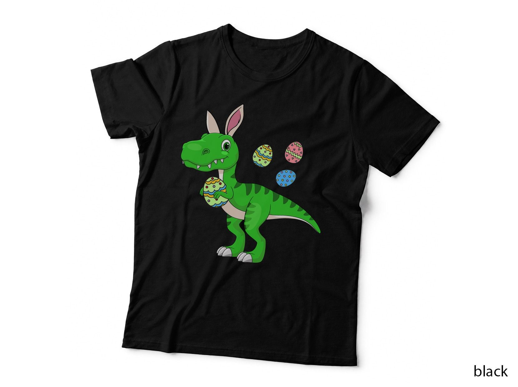 Easter Dinosaur T-Shirt, Bunny Easter Basket Stuffers, Kids Easter Apparel