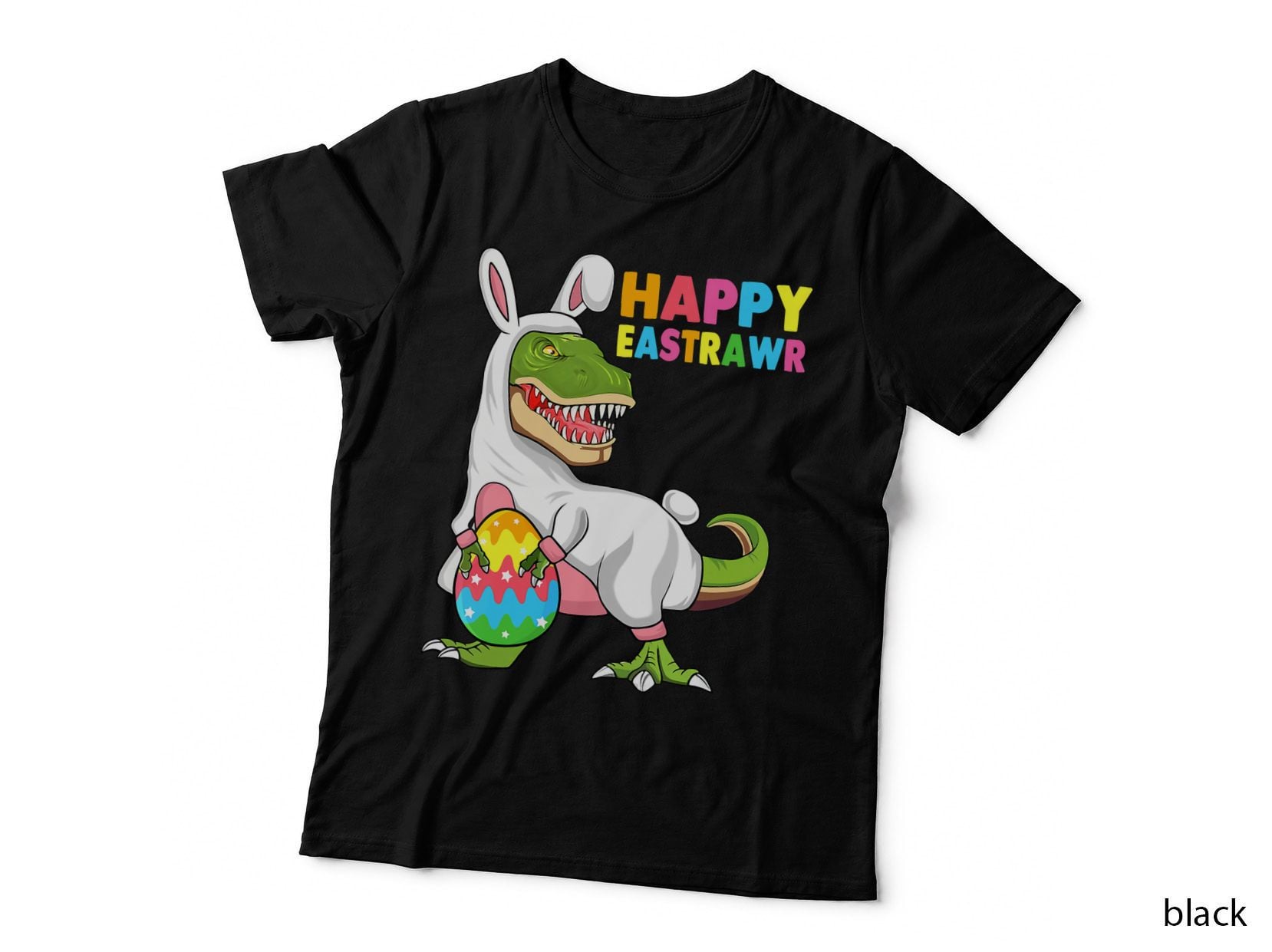 Easter Dinosaur T-Shirt, Easter Bunny Costume, Kids Easter Gift