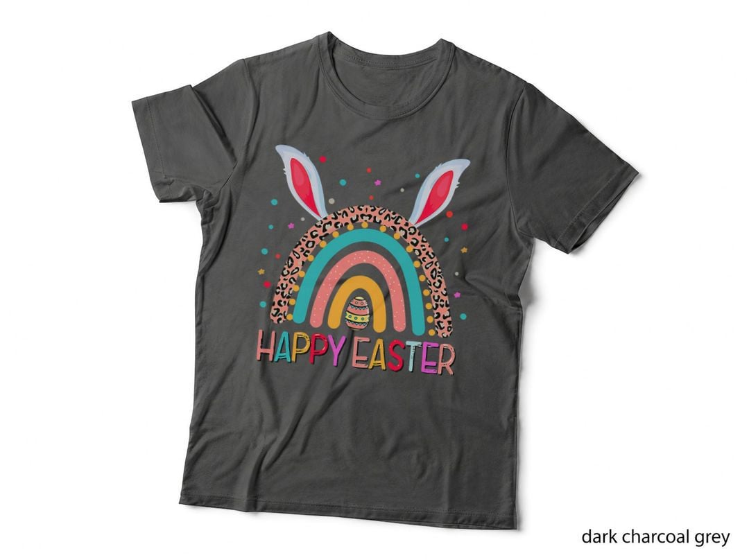 Easter Rainbow Gnome T-Shirt, Funny Easter Apparel, Easter Gift Idea