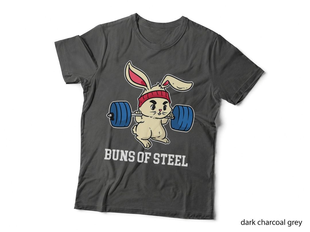 Fitness Bunny Rabbit Weight Lifting Sports Rabbit T-Shirt