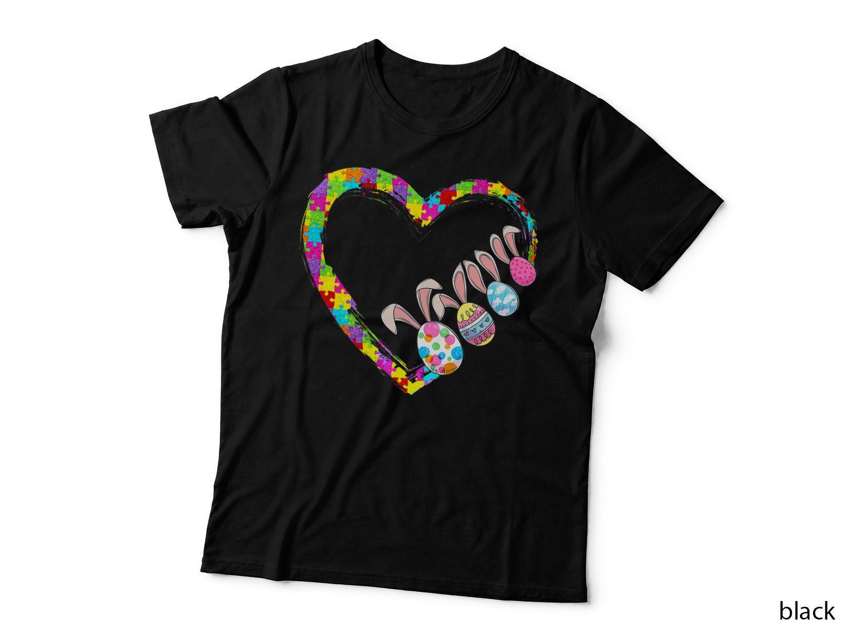 Funny Happy Easter Day Autism Awareness Support T-Shirt