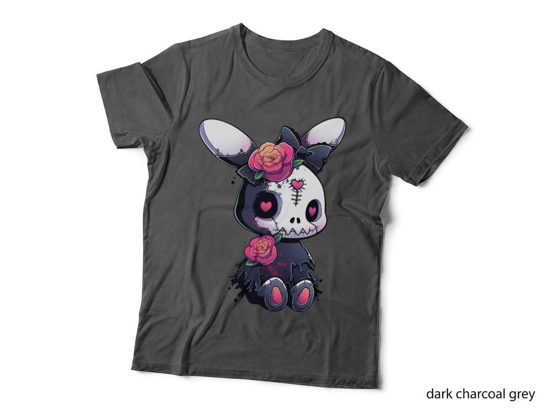 Goth Bunny E-Girl Kawaii Hase Cute Gothic Outfit Grunge T-Shirt