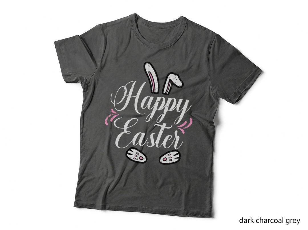 Happy Easter Bunny Ears Rabbit Spring Men Women Kids Teens T-Shirt