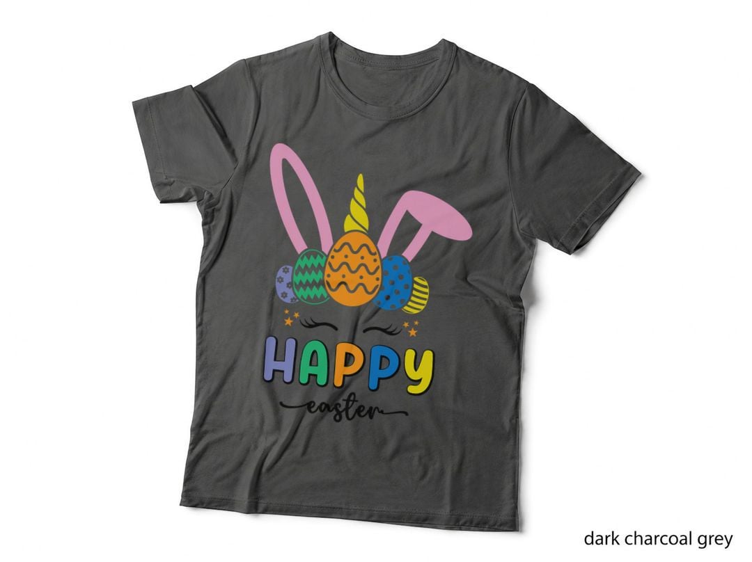Happy Easter Bunny Unicorn Easter Girls Easter Eggs T-Shirt