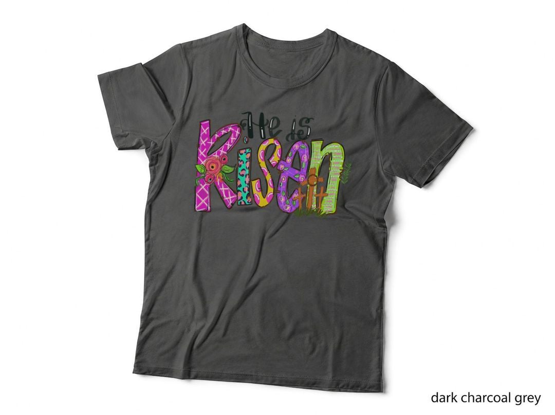 Happy Easter Day He Is Risen Christian Easter T-Shirt