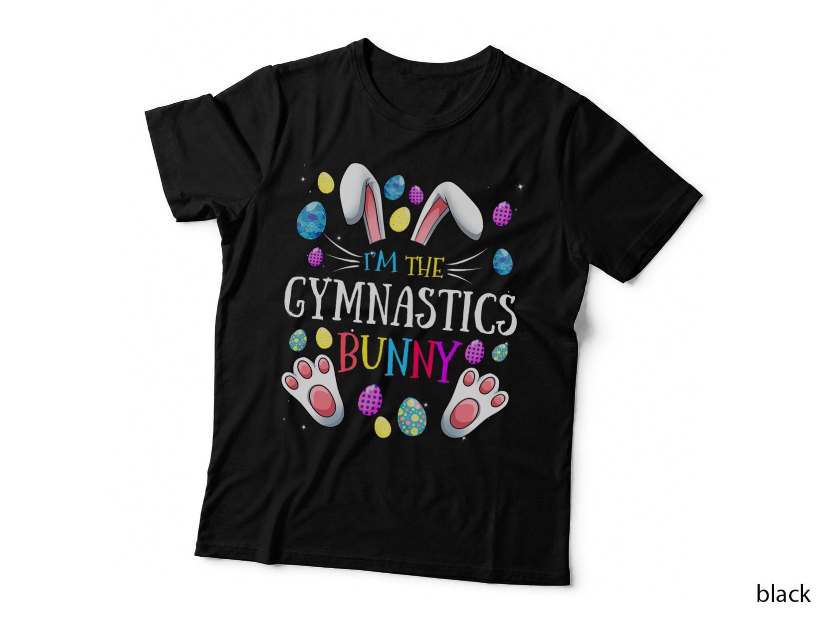 I'm the Gymnastics Bunny Matching Family Easter Party T-Shirt