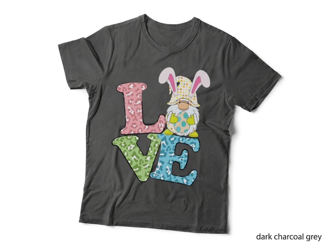 Love Easter Bunny Egg Gnome T-Shirt