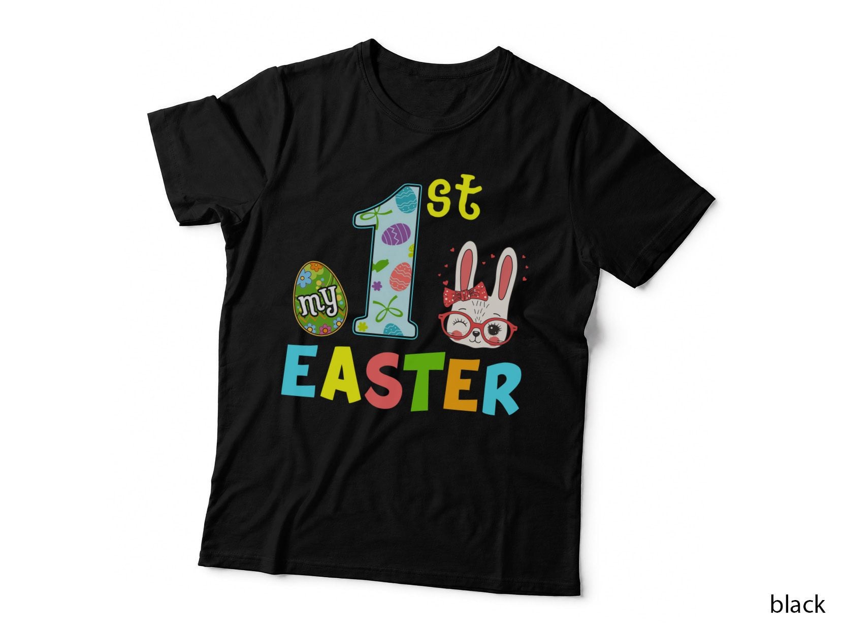 My 1st Easter T-Shirt, Easter Bunny Design, Baby Easter Apparel