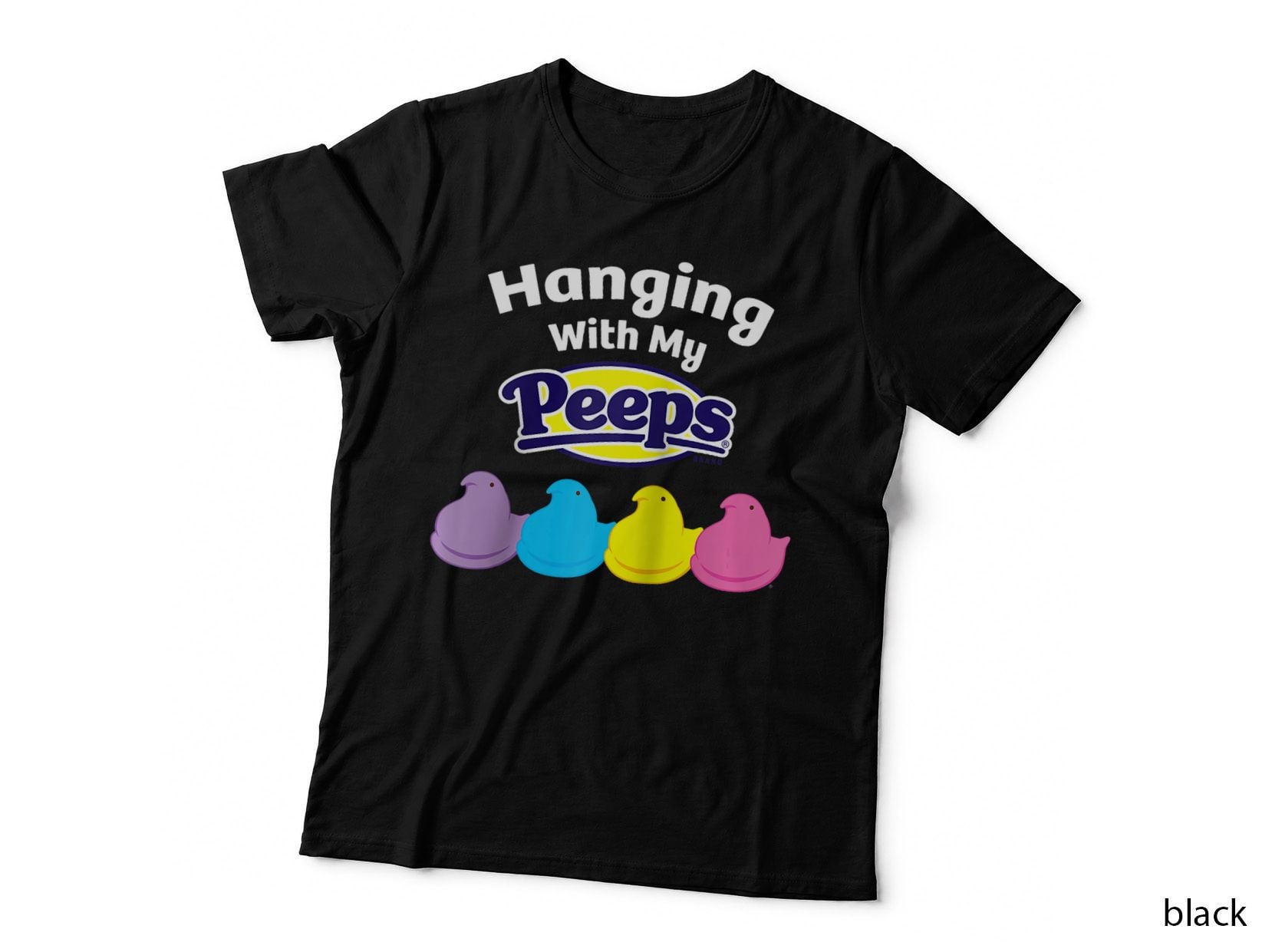 Peeps Easter Hanging with My Peeps, Holiday T-Shirt