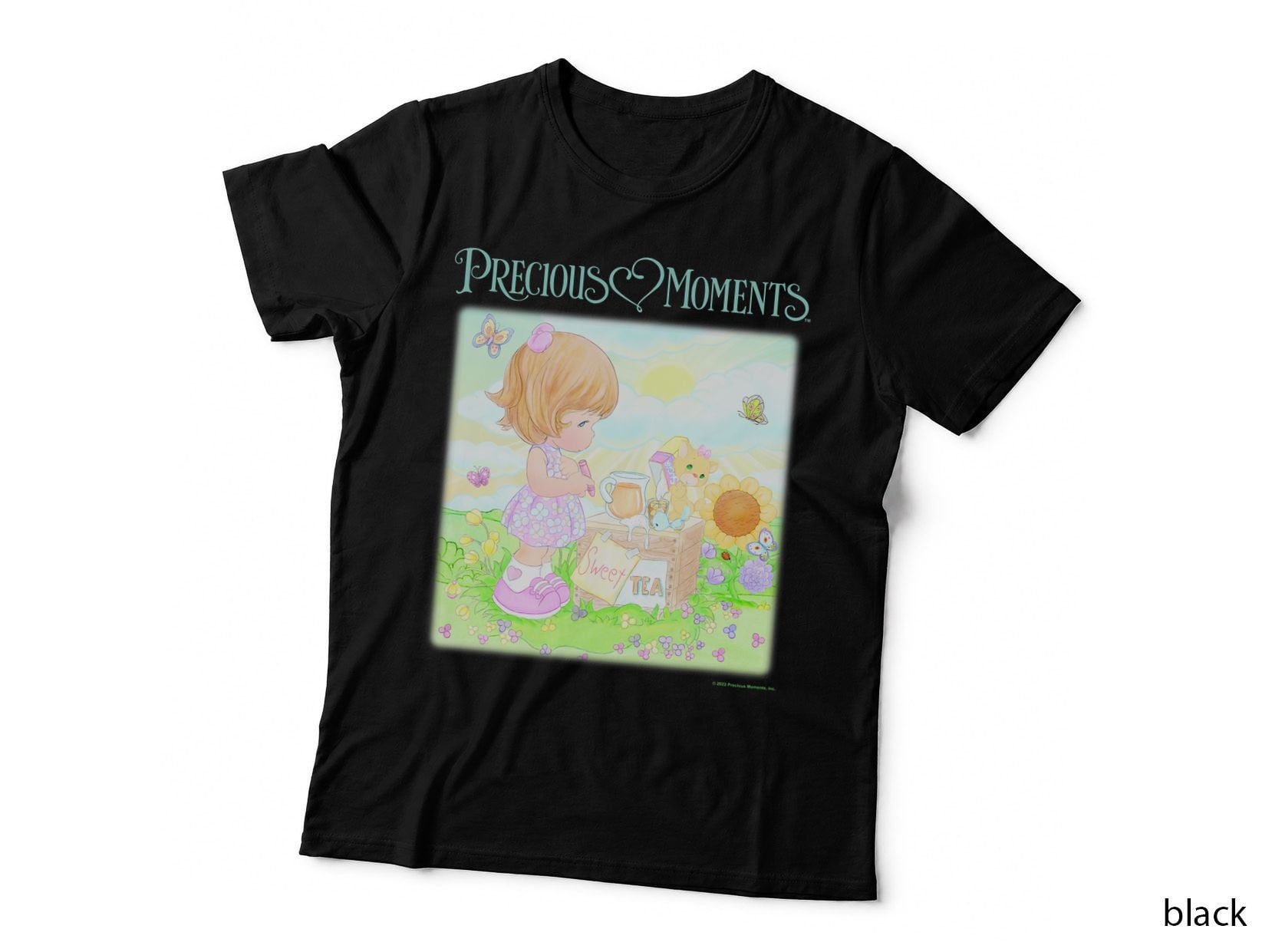 Precious Moments Easter Sweet Tea Spring Portrait T-Shirt