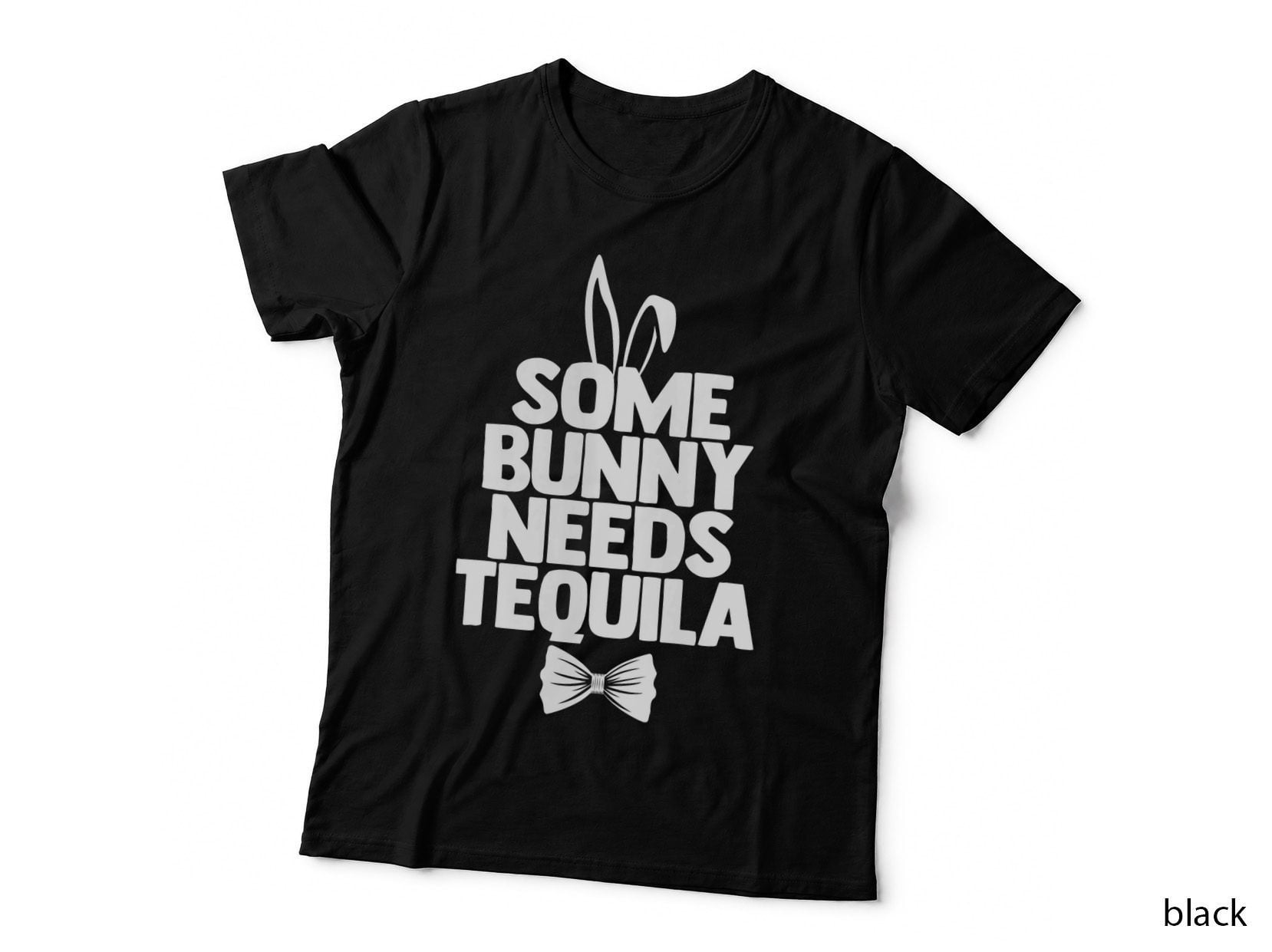 Some Bunny Needs Tequila Tshirt Gift Easter Drinking T-Shirt