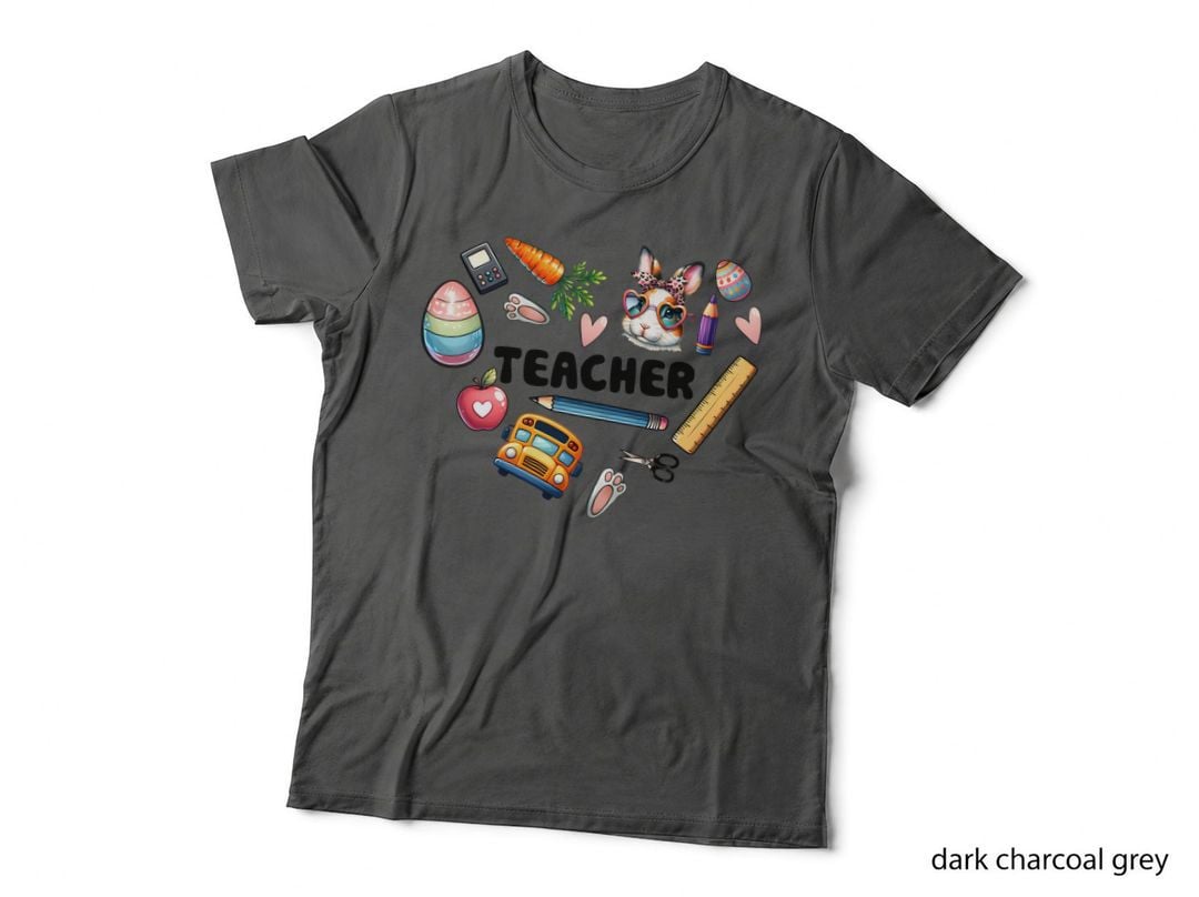 Teacher Easter T-Shirt, Teacher's Day Celebration with Graphic Tee