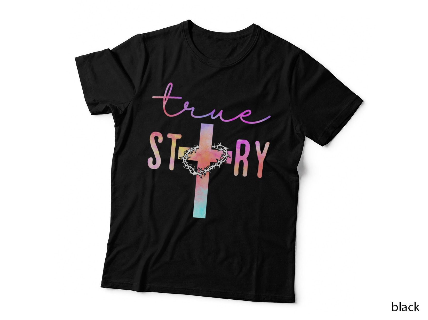 True Easter Story Christian Jesus Resurrection Religious T-Shirt