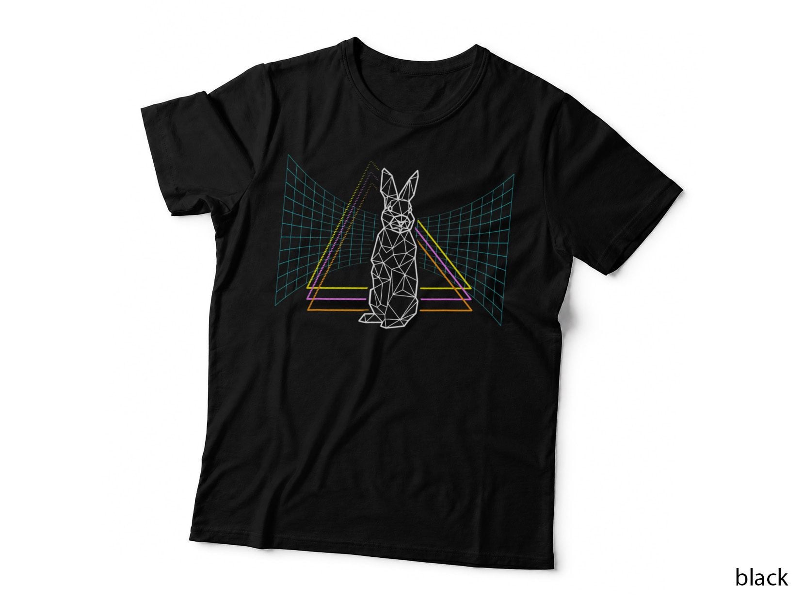 Vaporwave Rabbit Bunny Lover Fluffy Pet Animal T-Shirt