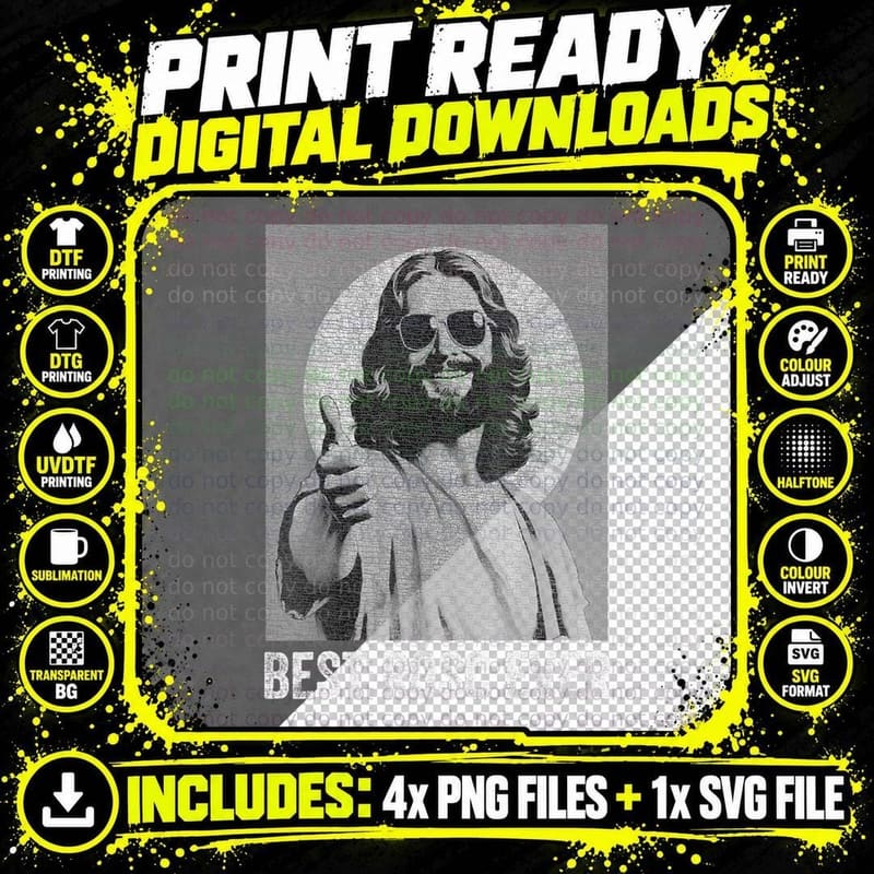 Best ROSC Ever Funny Easter Jesus Nurse Doctor Surgeon Png SVG Digital Bundle