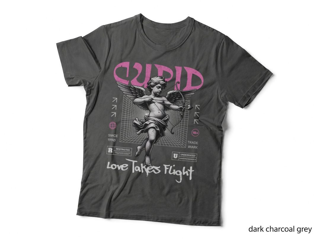 Cupid Love Takes Flight T-Shirt