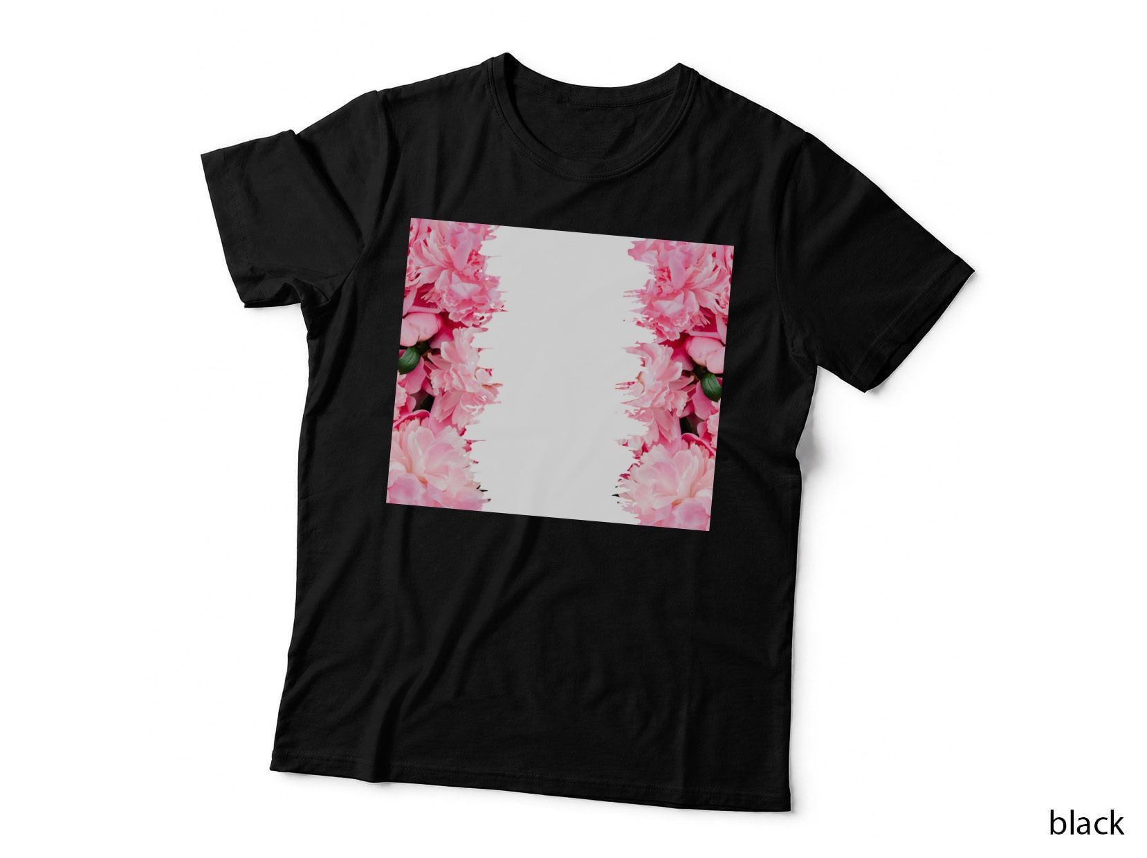 Soft Pink Bokeh Glitter Heart Delicate T-Shirt