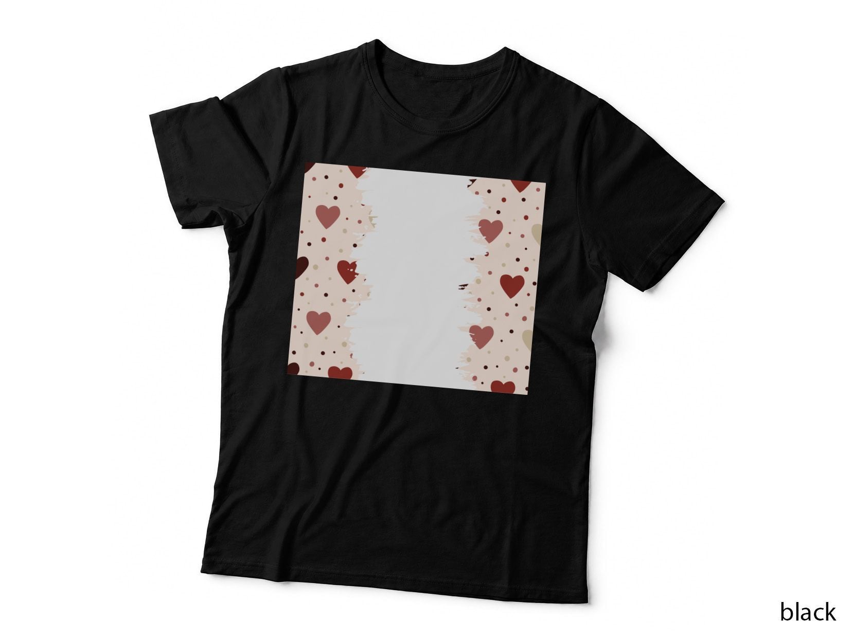 Tan Dots Beige Brown Scattered Circles T-Shirt