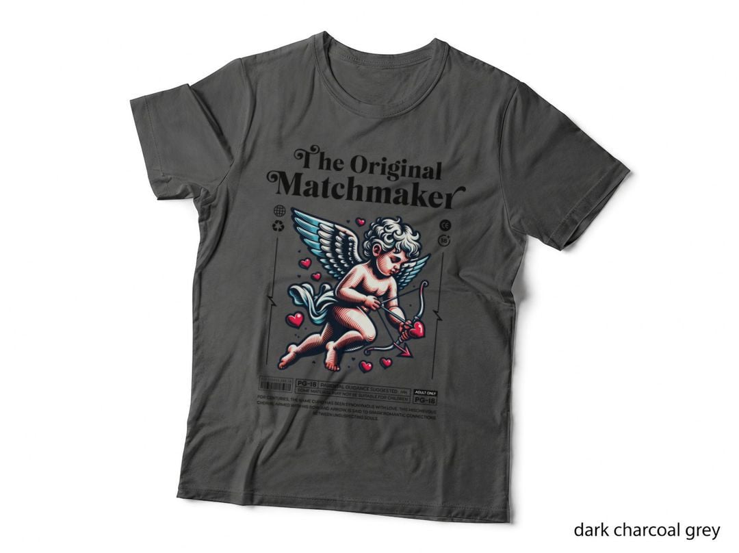 Vintage Cute Cupid Streetwear T-Shirt