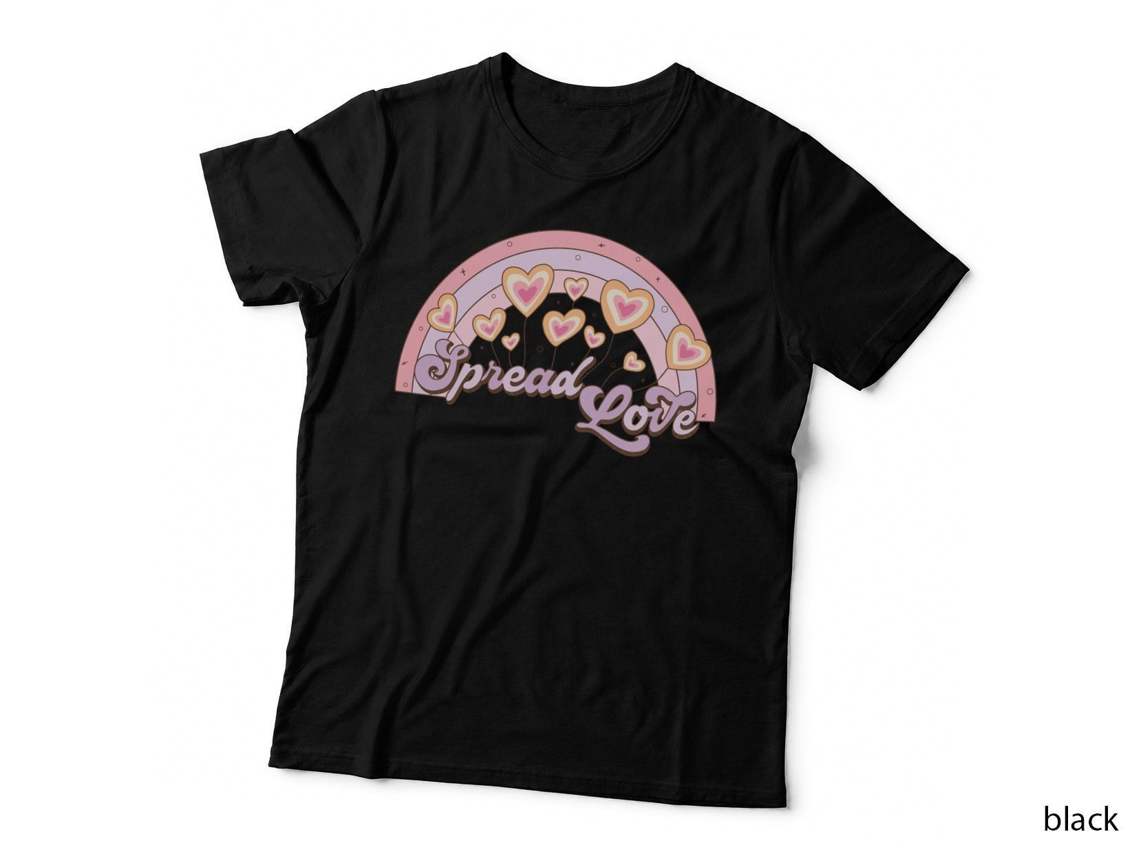 Bow Ribbon Heart Glitter Valentine T-Shirt, Cute Love Graphic Tee