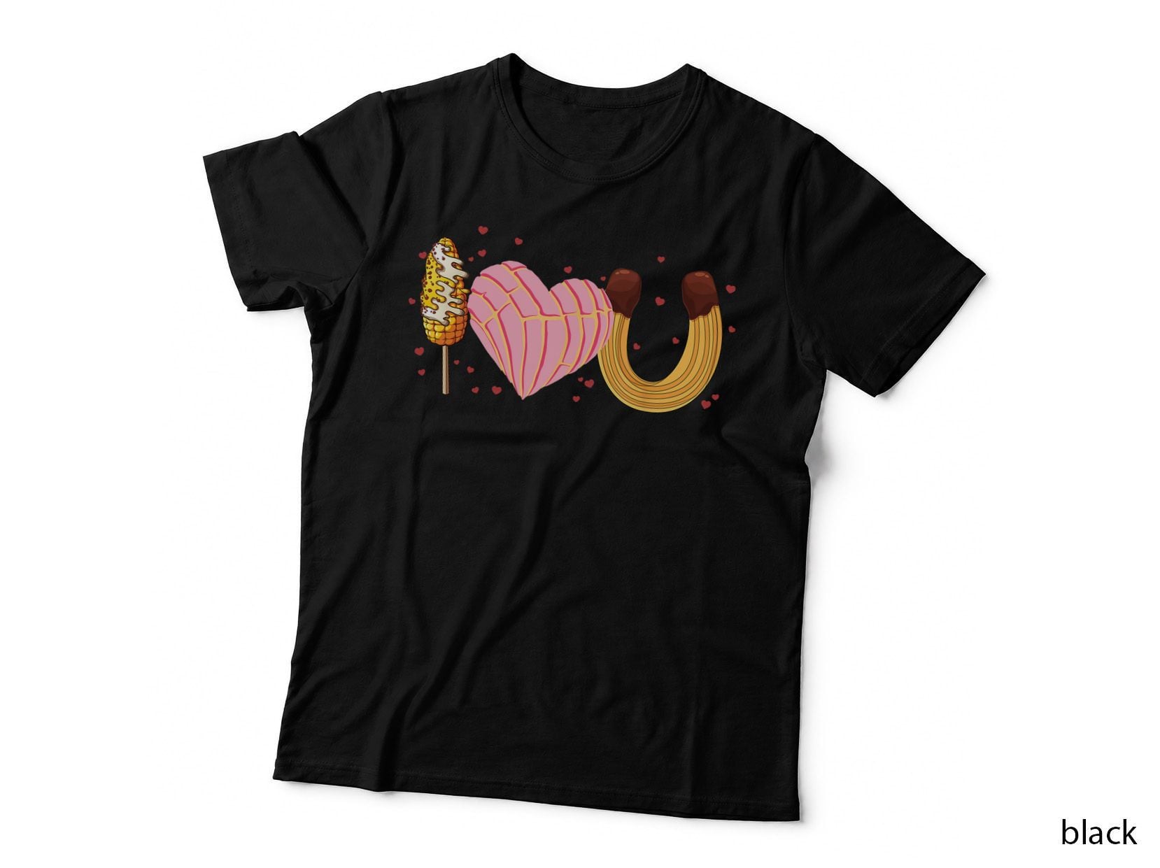 Corn Love Pasta Hearts T-Shirt