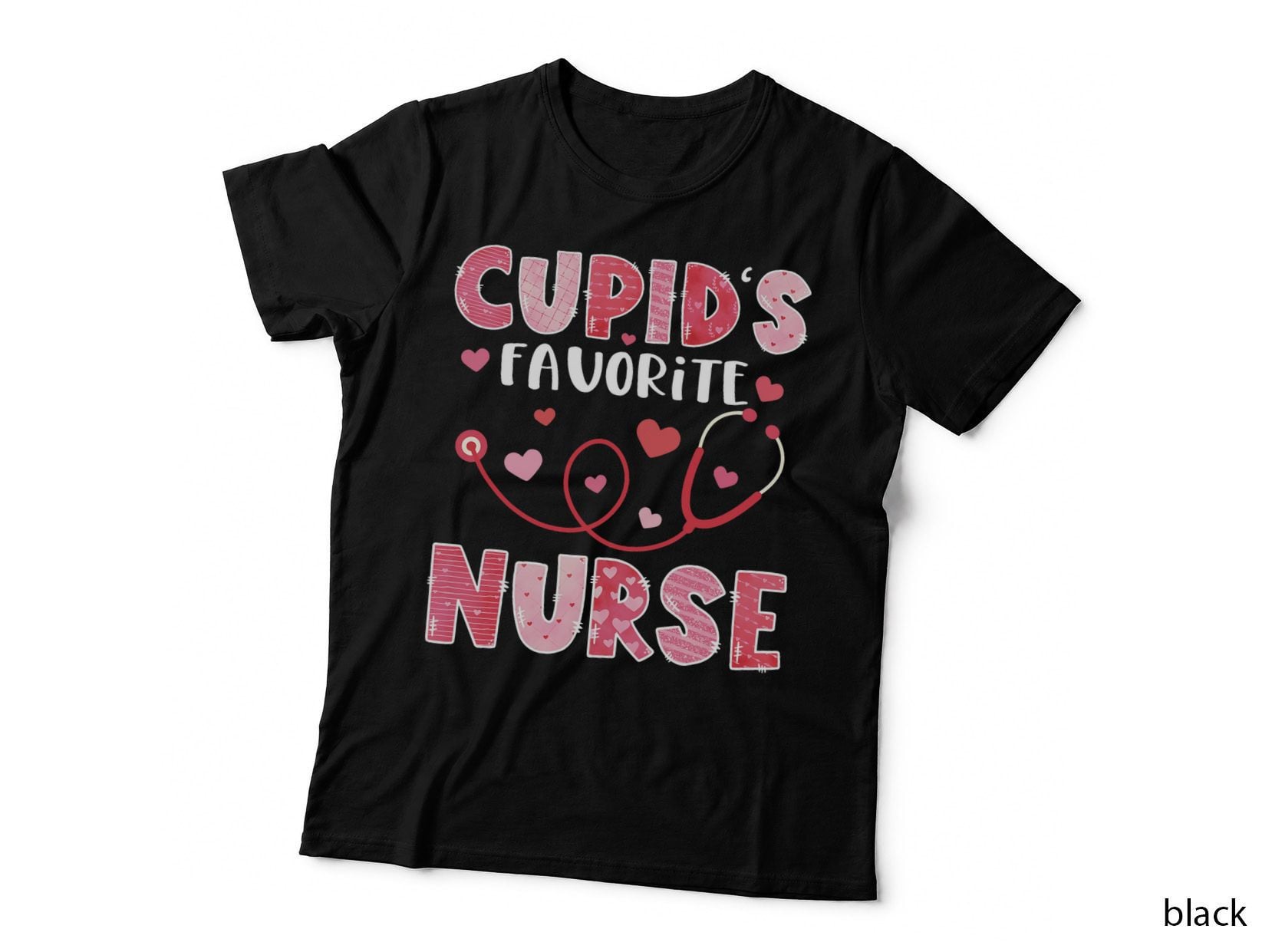 Cupid's Favorite Nurse Valentine's Day T-Shirt
