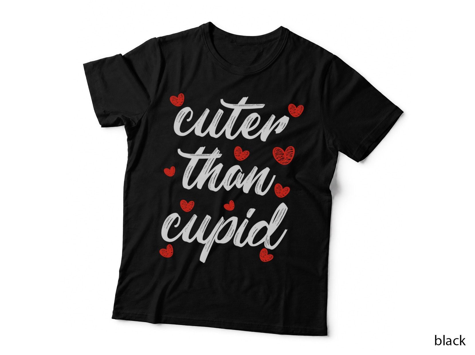 Cuter Than Cupid Boys Girls Kids Vday Cute Valentines Day T-Shirt