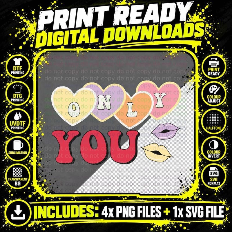 Happy Valentine's Day Valentine T-Shirt Png SVG Digital Bundle