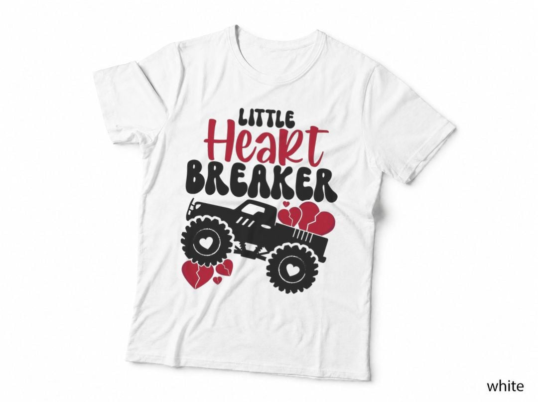 Happy Valentine's Day Valentine T-Shirt, Teddy Bears with Hearts Design Love