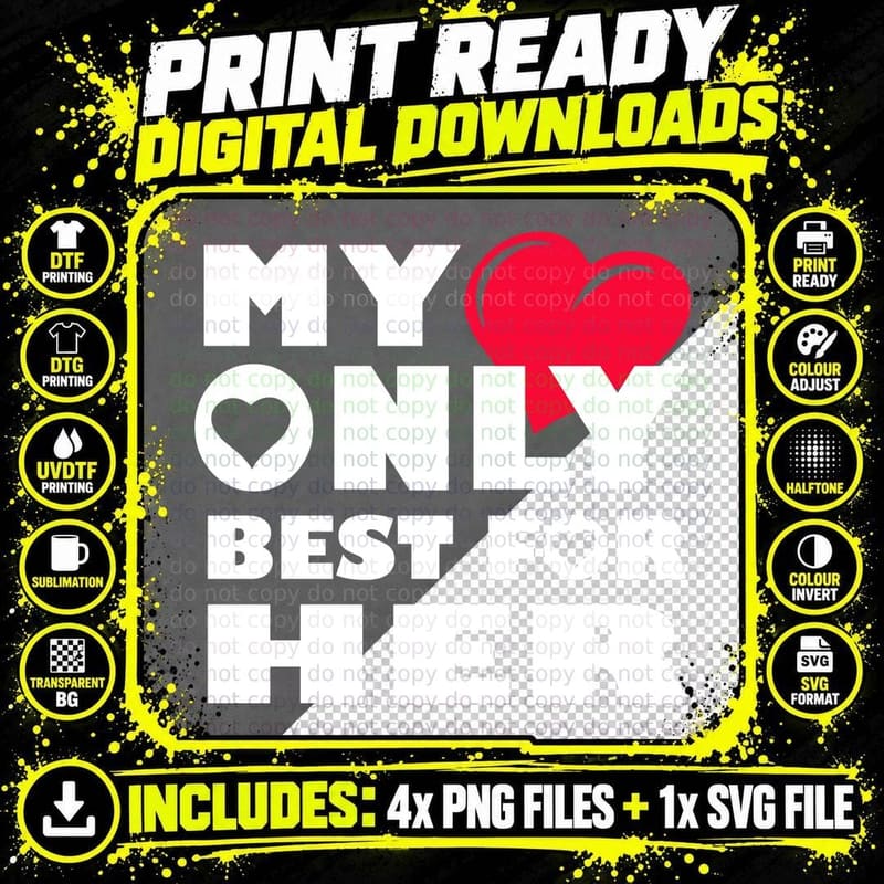 Heart Balloon T-Shirt, Love Valentine's Day Png SVG Digital Bundle