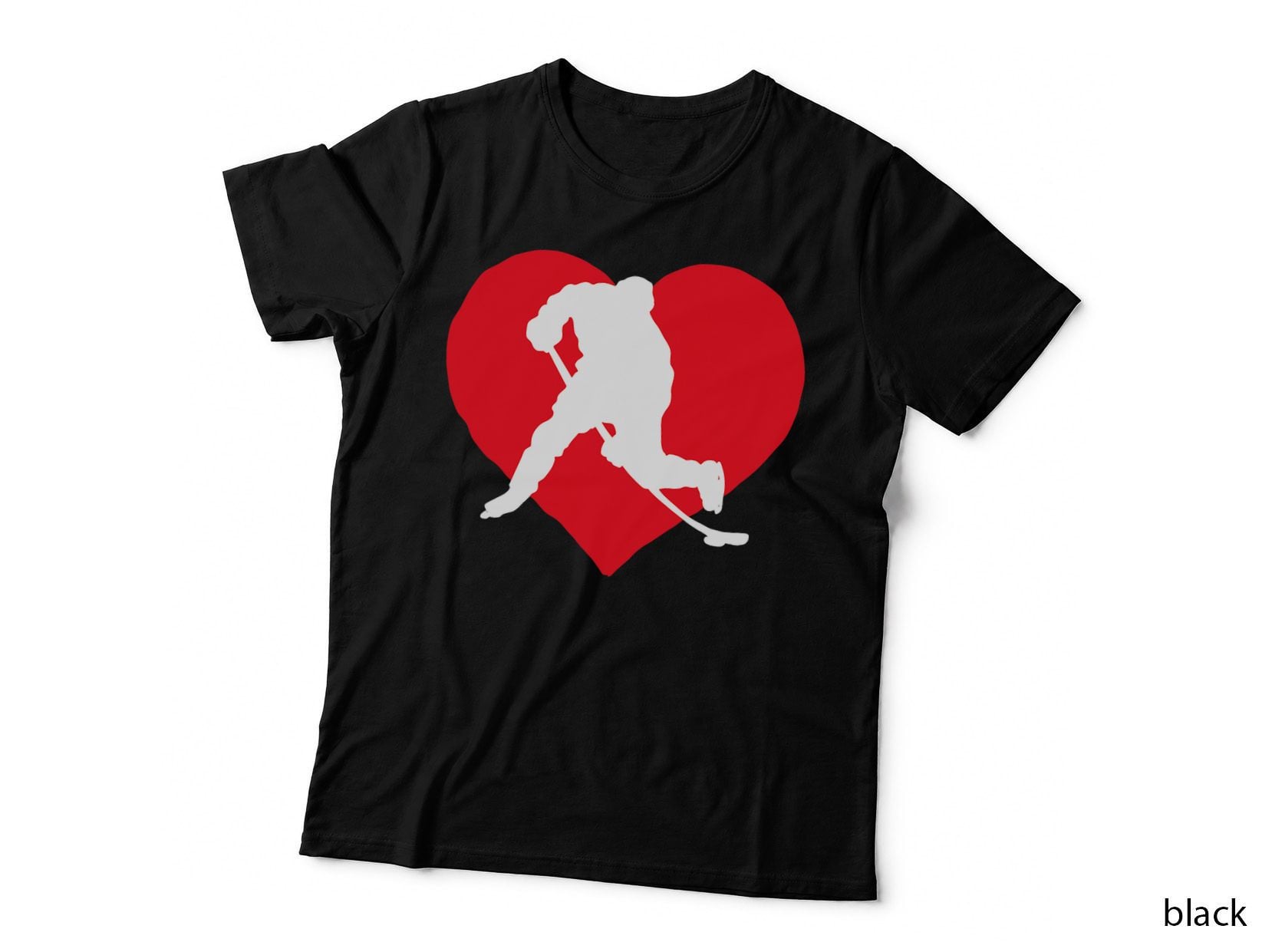 Hockey Valentine Day Tshirt Hockey Lover Gifts