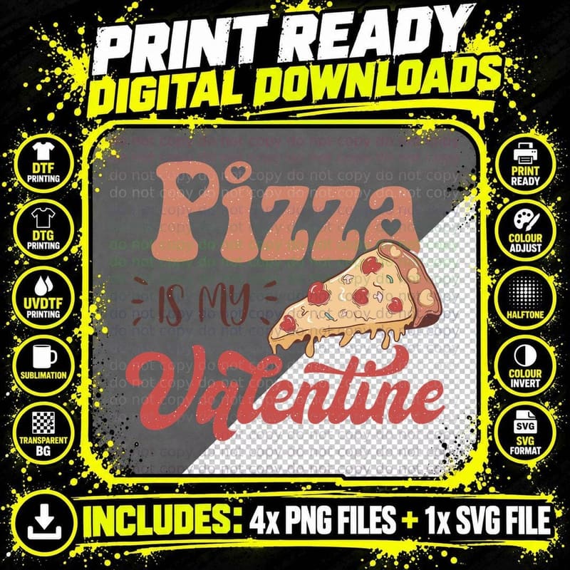 Hug Kisses Me & You & Valentine Wishes Valentine T-Shirt Png SVG Digital Bundle