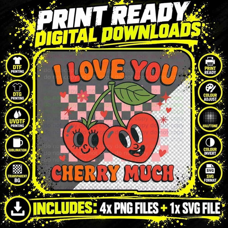 I Love You Forever Valentine T-Shirt Png SVG Digital Bundle