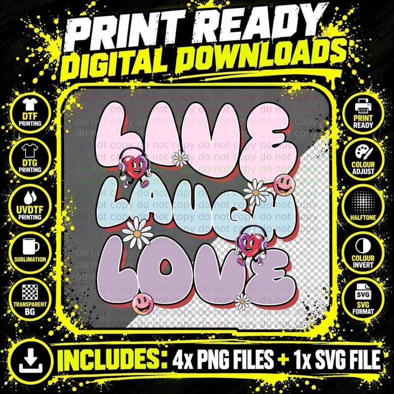 Kiss Me Cutie Pie You & Me Love You Be Mine Valentine Png SVG Digital Bundle