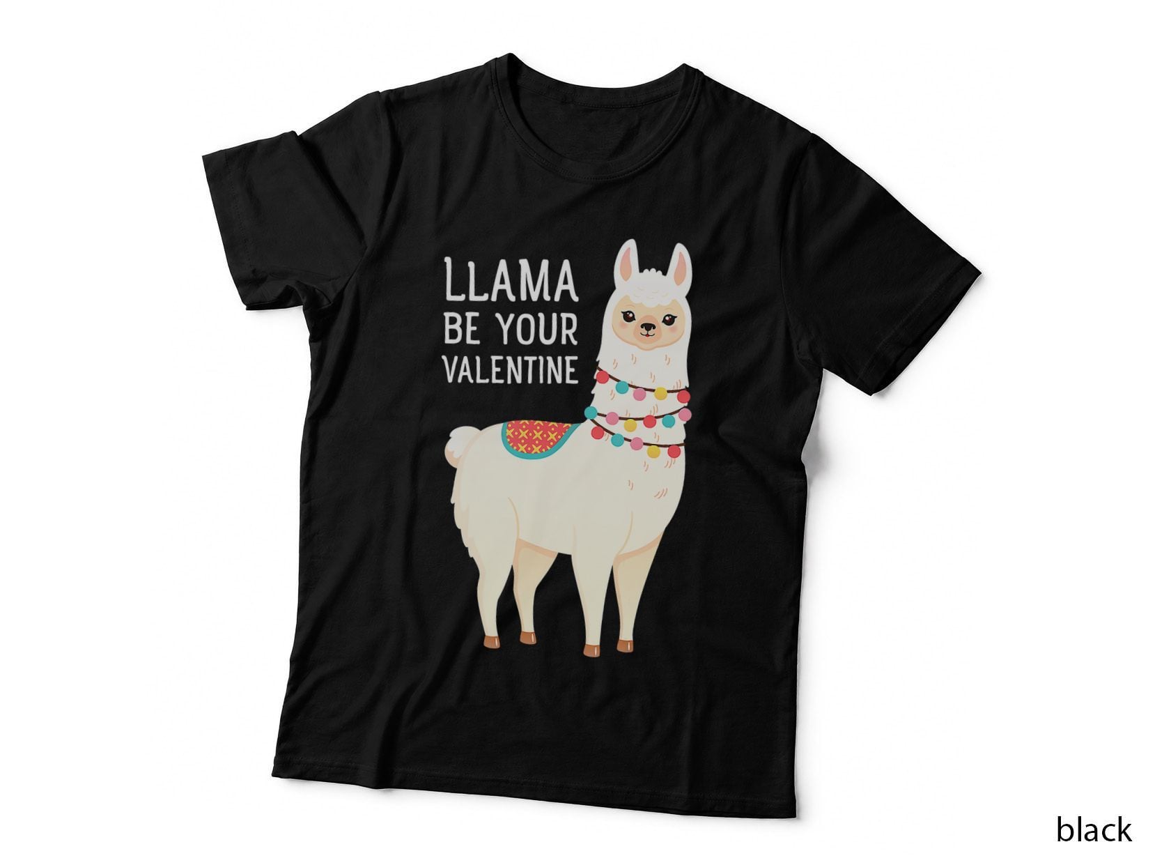 Llama Love Valentine's Day Llama Alpaca T-Shirt