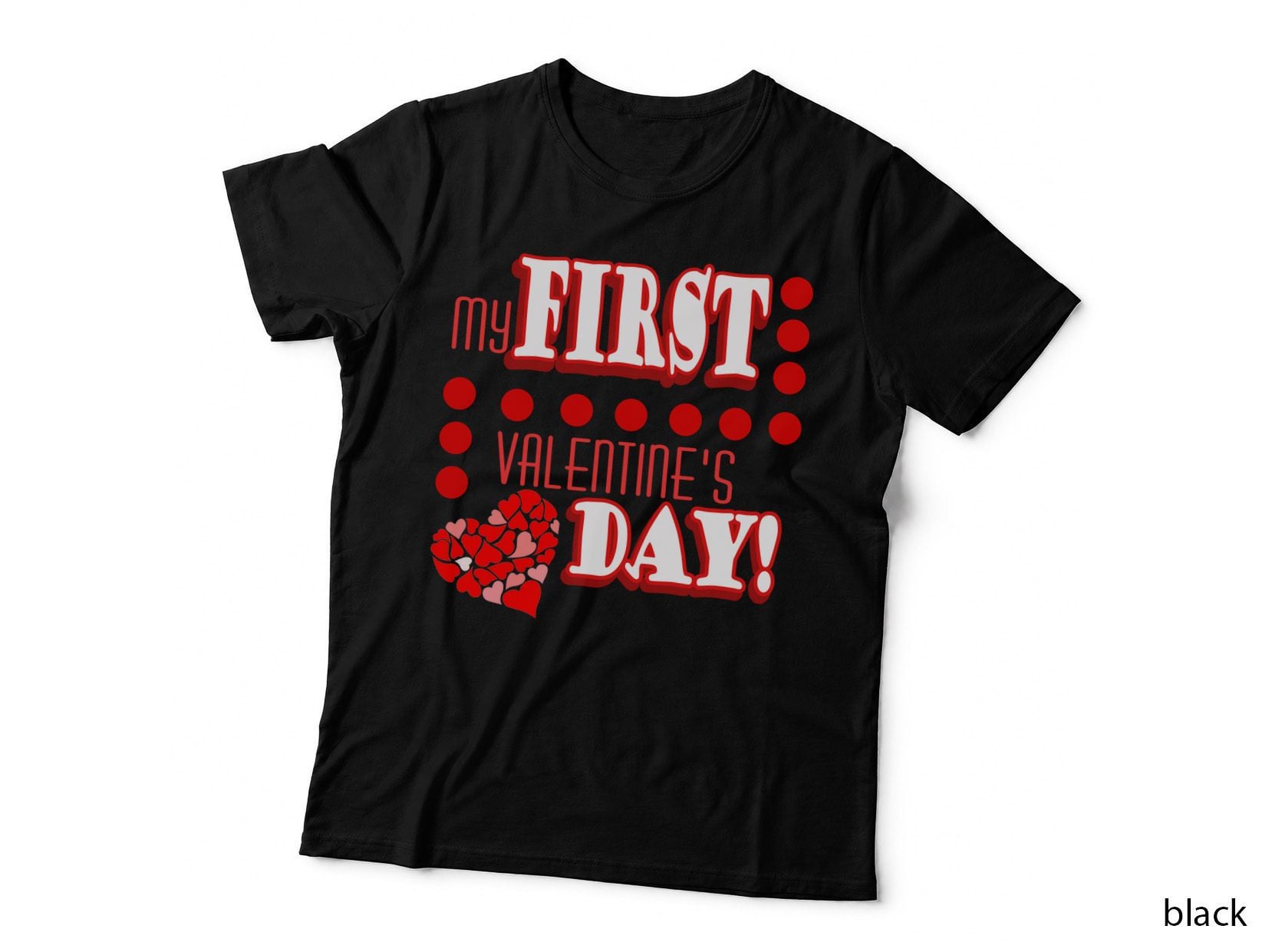 My First Valentine's Day T-Shirt, Valentine's Day Theme