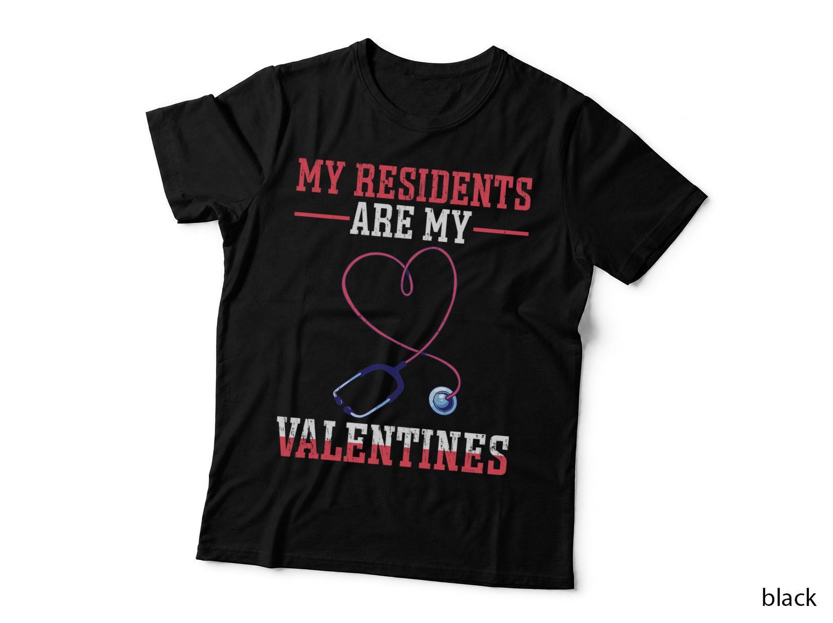 Nurse Doctor Valentine My Residents Are My Valentines T-Shirt