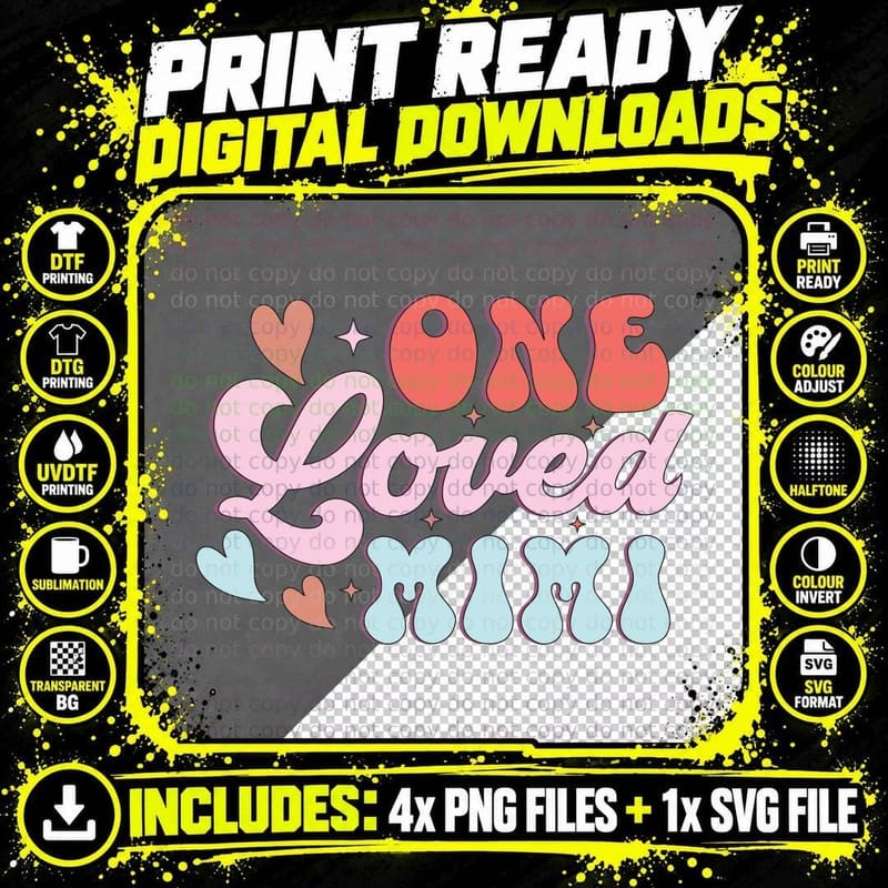 Rainbow Heart Zigzag Pattern Valentine T-Shirt Png SVG Digital Bundle