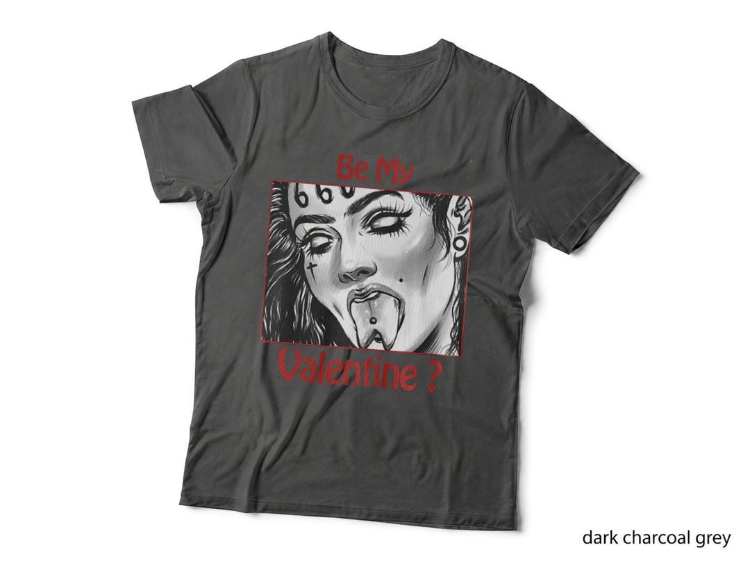 Sexy Nun Be My Valentine, Couple T-Shirt