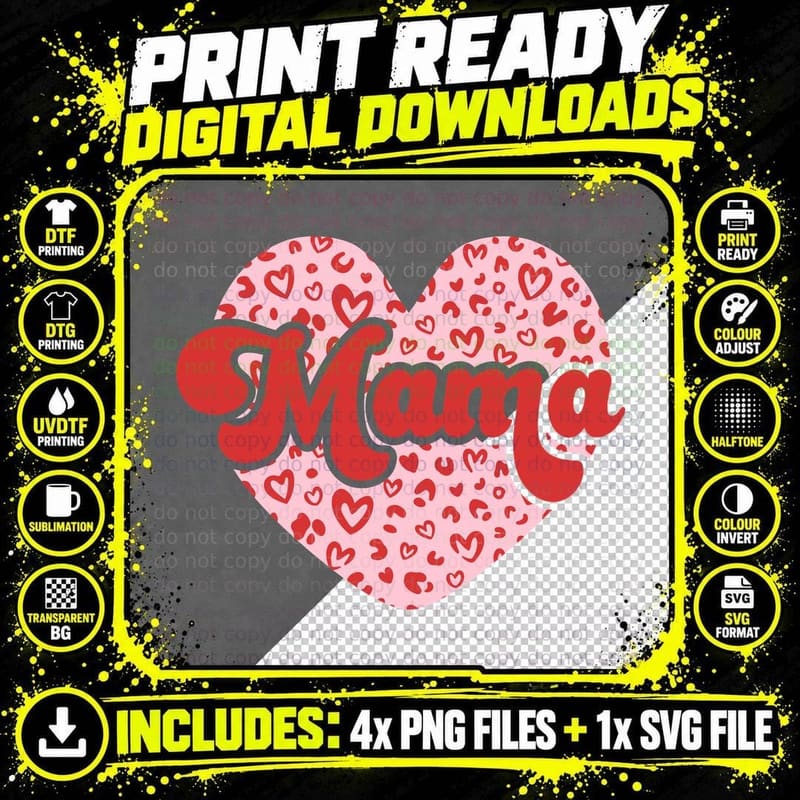 Smaaaa Valentine T-Shirt, Heart Shape with Smaaaa Text Png SVG Digital Bundle