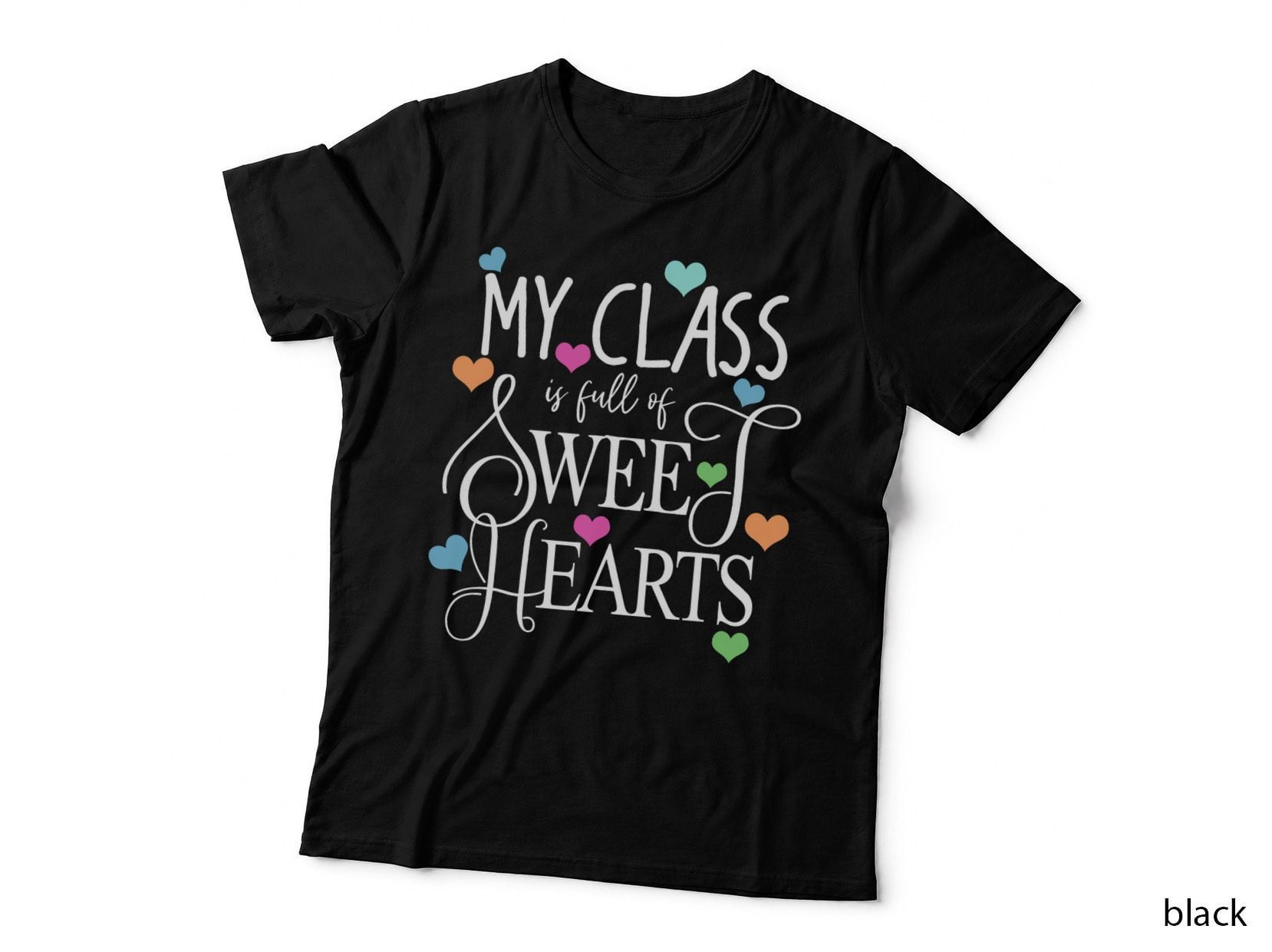 Teachers Valentine's Day Shirt Class Full of Sweethearts T-Shirt