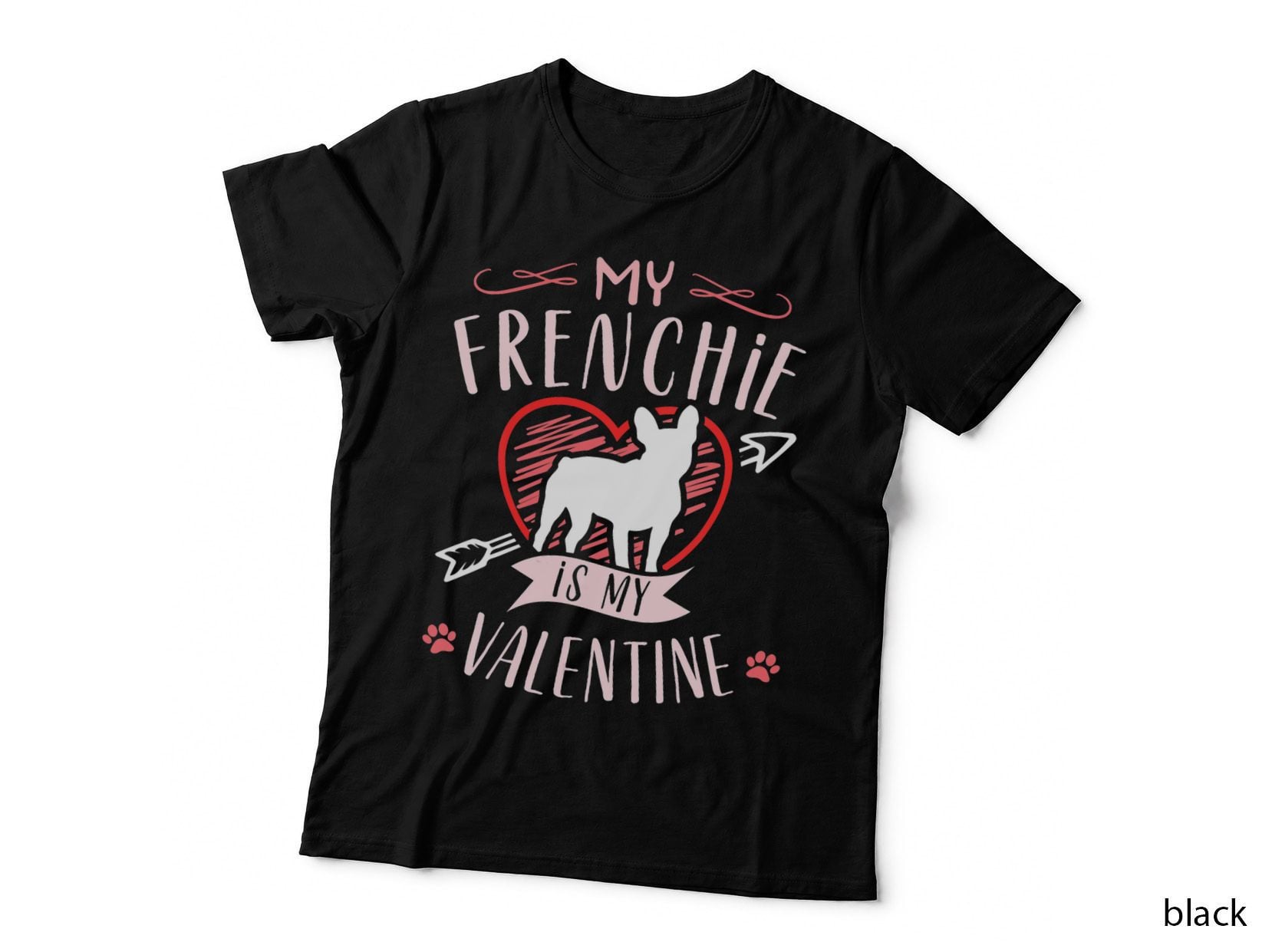 Valentine's Day - French Bulldog Dog Valentine T-Shirt