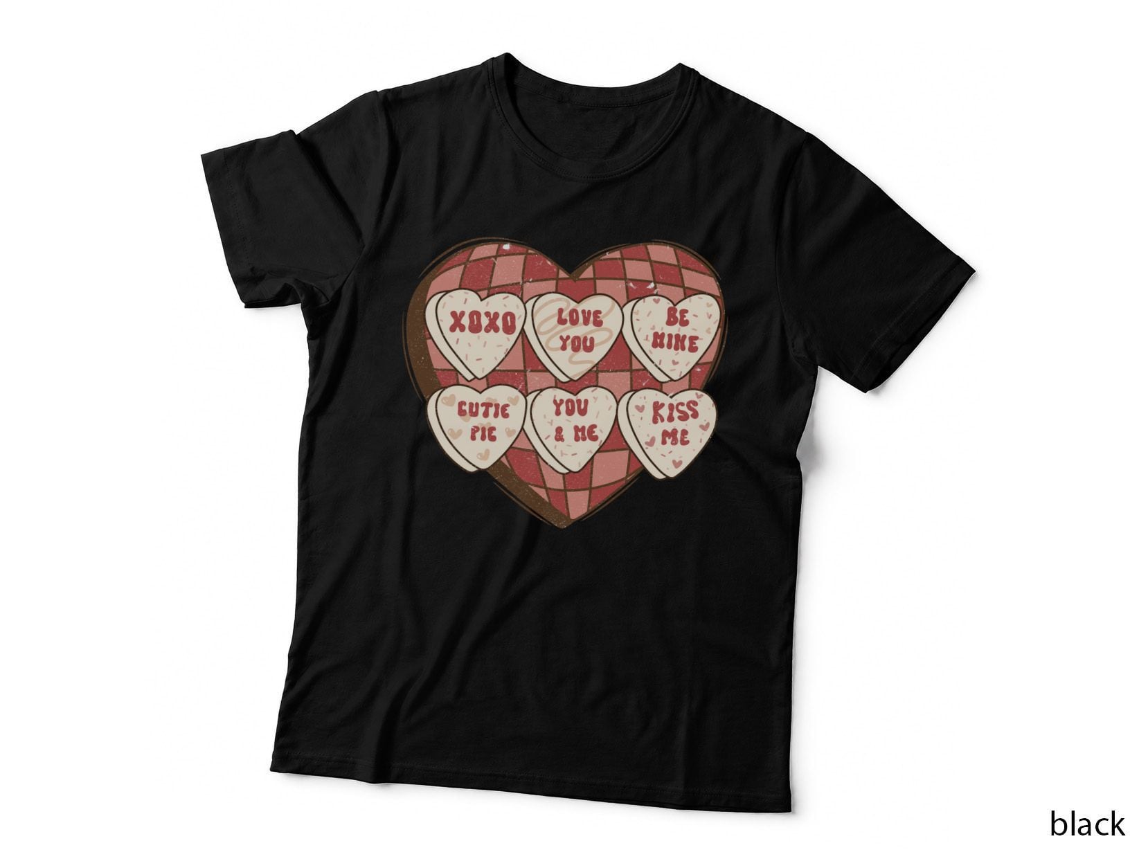 Xoxo Love You Be Mine Cutie Pie You & Me Kiss Me Valentine T-Shirt
