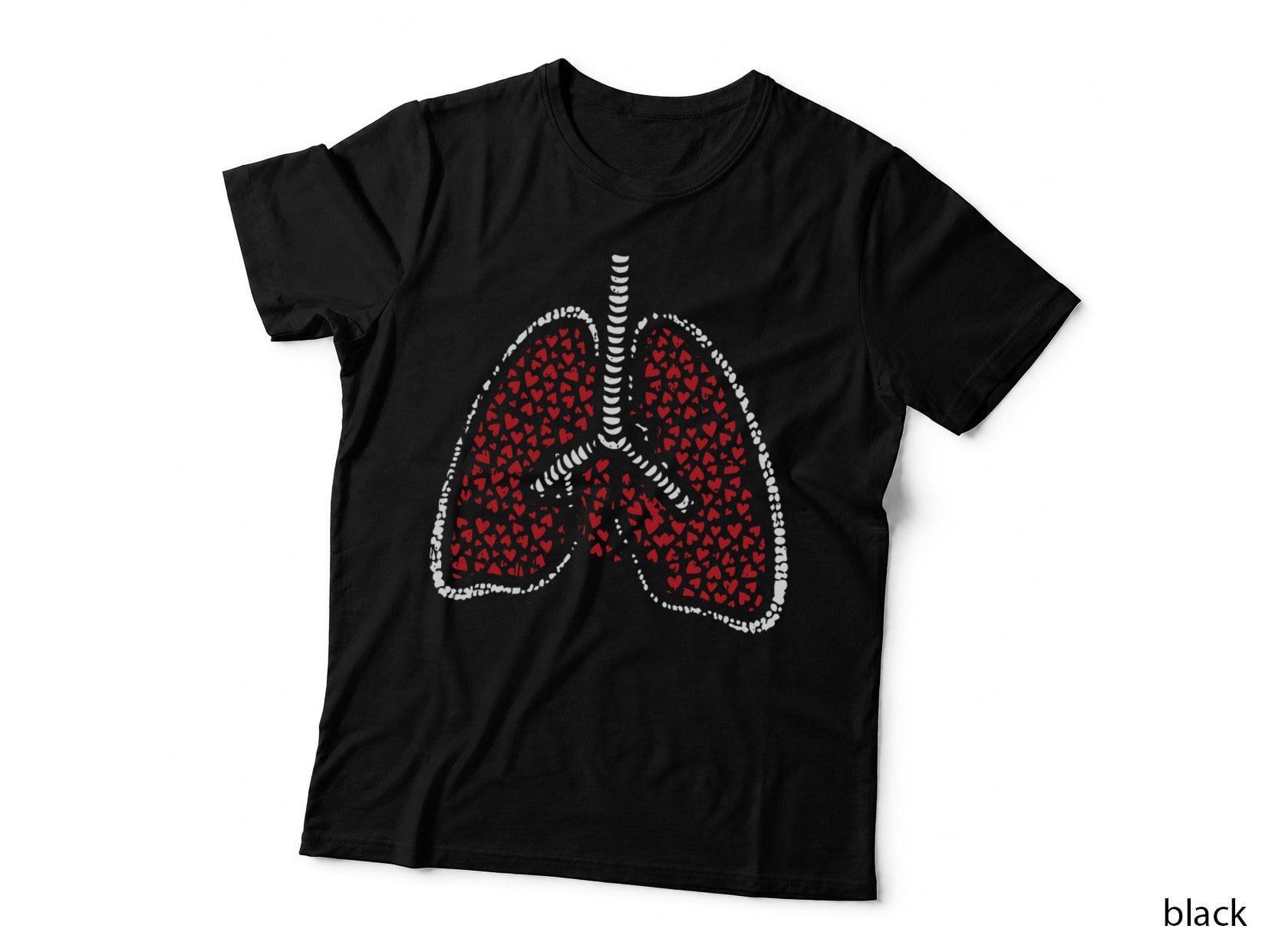 Lungs Heart Body Costume Valentines Day Human Anatomy T-Shirt